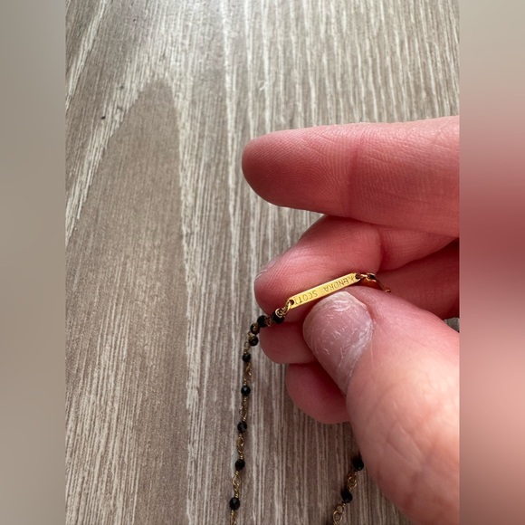 Kendra Scott Sterling 925 Beaded Gold Necklace - Picture 4 of 5